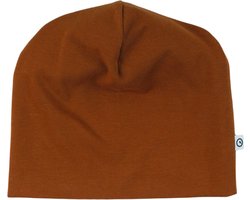 Müsli Cozy me Beanie Ochre - Babymuts - Unisex - Bruin - Maat: 80/86