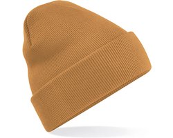 New Age Devi - "Originele Cuffed Beanie - Caramel"