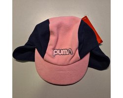 Puma Kittens disco cap tot 3 jaar met oorkleppen die naar binnen kunnen worden geslagen.