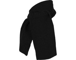 Sarlini - Baby Sjaal - Ribbed - 0/6 M - Zwart