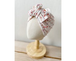 Tistelief - Baby Turban - Tricot Strik Bloem - 50-56