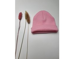 Wintermuts, Baby muts, kinder muts, roze, muts