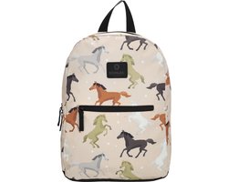 Beagles Originals Kids Rugzak Kinder Rugtas School Tas met Tablet vak - Paarden