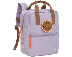 Lassig Mini Squar Backpack lilac smiley