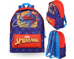 MARVEL SpiderMan Donkerblauwe Rugzak voor Jongens, Schoolrugzak 29x24x9 cm