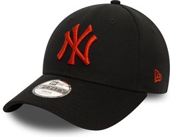 New Era - 4 tot 6 Jaar - New York Yankees Child League Essential Black 9FORTY Adjustable Cap