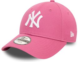 New Era - 4 tot 6 Jaar - New York Yankees Child League Essential Pink 9FORTY Adjustable Cap