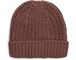 Quincy Mae Knit Beanie Mutsen Unisex - Roest - Maat 0-12M