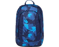 satch Schoolrugzak met laptopvak Air Troublemaker Blauw