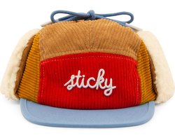 Sticky Lemon - Pet - Cap - Farmhouse - Corduroy - Ladybird red