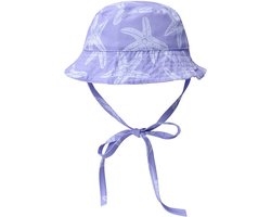 Swim Essentials - UV Zonnehoed Baby - Lila Sea Star - 1-2 jaar