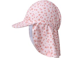 Swim Essentials - UV Zonnepetje Baby - Old Pink Panterprint - 1-2 jaar