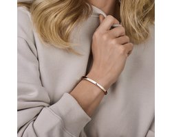 Bangle Vlak Scharnier Massief 4,0 Mm