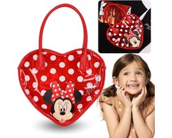 DISNEY Minnie Mouse Meisjesachtige rode handtas in hartvorm