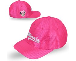 DISNEY Minnie Mouse roze baseballpet, verstelbaar, voor babymeisjes