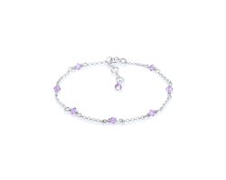 Elli Armband Kinder Bead Bunt Kristalle 925 Silber