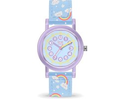 Ice Watch ICE learning - Light blue rainbow 023299 Horloge - Nylon - Blauw - Ø 32 mm