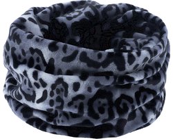 Kinder Colsjaal - Luipaard | Velvet/Polyester | Snood / Sjaal 25 x 25 cm | Fashion Favorite