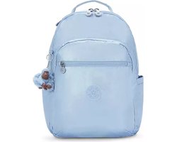 Kipling Seoul Pebble Blauw Rugzak