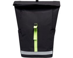 Lefrik Lars Roll Backpack 15,6" Black Lime Ripstop