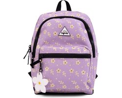 LITTLE LEGENDS BACKPACK L LILA FLOWER Kinder Rugzak / Schooltas kinderen Meisje rugtas school met print - Lila - One Size - (6094155552532)