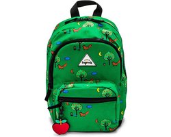 LITTLE LEGENDS BACKPACK S RETRO FOX Kinder Rugzak / Schooltas kinderen Jongen/Meisje rugtas school met print - Green - One Size - (6097205340349)