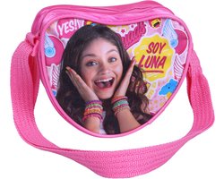 Meisjes roze schoudertas 16x15x6 Soy Luna DISNEY