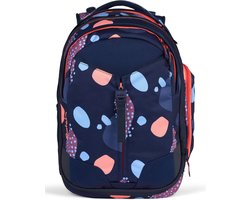 satch Schoolrugzak met laptopvak Match Coral Reef Donkerblauw