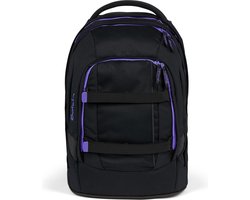 satch Schoolrugzak Pack Purple Phantom Zwart