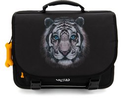 Stones and Bones Lily PL - White Tiger Schooltas - Boekentas - Zwart