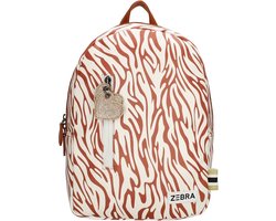 Zebra Trends Kinderrugzak / Rugtas / Schooltas - Zebra bruin