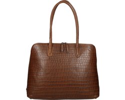 Berba Laptoptas / Werktas /  Aktetas Dames - Laguna -  15 inch -  Leer - Cognac