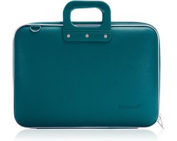 Bombata CLASSIC 15 inch Laptoptas Groenblauw