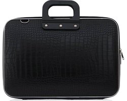 Bombata COCCO 15 inch Laptoptas - Kunstleer - 15,6 inch / Zwart