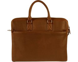 Burkely Antique Avery Unisex Laptopbag 17'' - Cognac