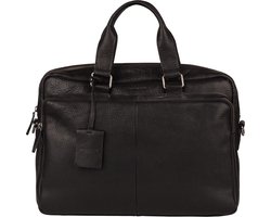 Burkely Antique Avery Unisex Laptoptas 15,6'' - Zwart