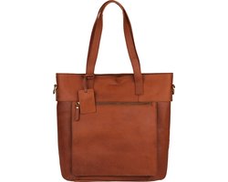 Burkely Vintage Jade Laptopshopper - Schoudertas - Cognac