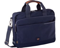 camel active Business tas Laptoptas met laptopvak City BB Business Bag Dark Blue Donkerblauw