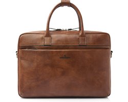 Castelijn & Beerens - Donna Ilse Laptoptas 15,6 RFID | cognac -