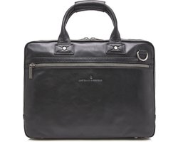 Castelijn & Beerens Firenze Business Laptoptas 15,6" Zwart – Laptoptas – Zwart