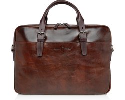 Castelijn en Beerens Laptoptas / Werktas / Aktetas - 15.6 inch - Rien - Cognac