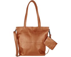 Chabo Bags -Street OX Kate - Shopper - Laptoptas - Leer - Bruin