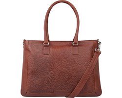 Cowboysbag - Laptop Bag Rosebud Cognac