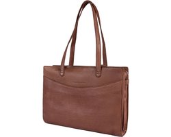 Cowboysbag Laptoptas / Werktas / Aktetas Dames - 13 inch - Elston - Bruin