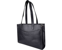 Cowboysbag Laptoptas / Werktas / Aktetas Dames - 13 inch - Elston - Zwart