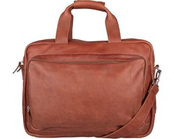 Cowboysbag - Laptoptassen - Laptopbag hush 15.6 inch - Cognac