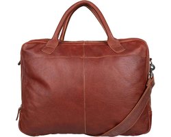 Cowboysbag - Laptoptassen - Laptopbag Shield 17 inch - Cognac