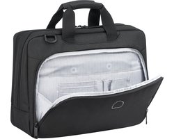 Delsey Esplanade Schoudertas - 15.6 inch Laptopvak - Zwart