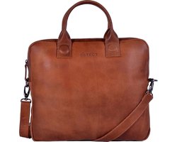 DSTRCT Fletcher Street Laptoptas - 13,3 inch - Cognac