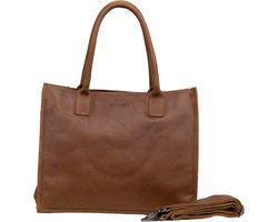 DSTRCT - laptoptas cognac 15,6 inch